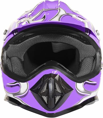 Miniatura 10 de Typhoon Youth Kids Offroad Gear Combo Helmet Gloves Goggles DOT Motocross ATV Dirt Bike MX Motorcycle
