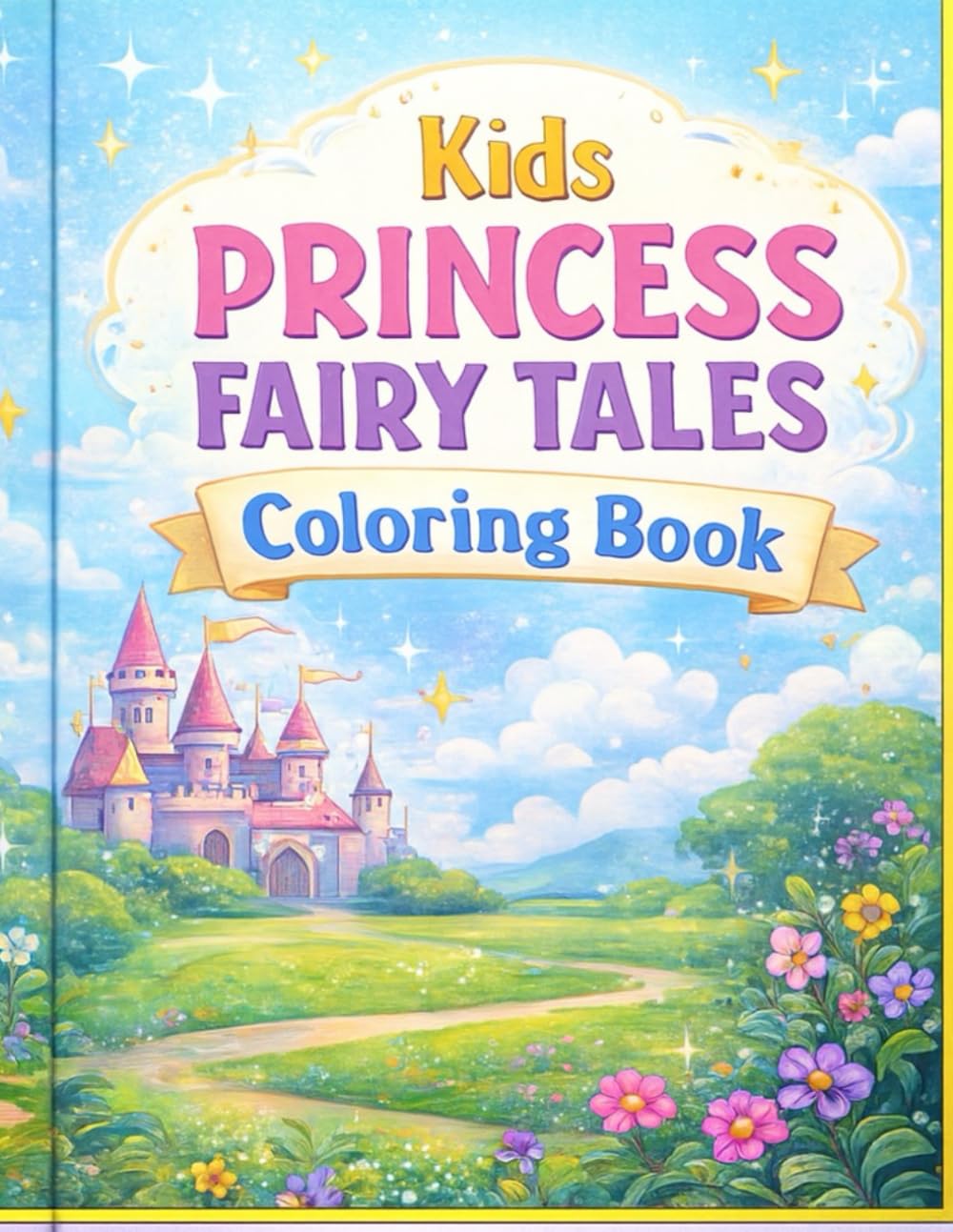 Princess Fairy Tales Coloring BooK