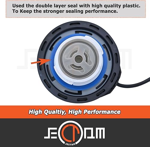 Miniatura 3 de Tapa de gasolina, repuesto de tapa de llenado de combustible para LR053665 Bloqueo de tapa de gas compatible con Range Rover Sport Evoque LR3, LR4