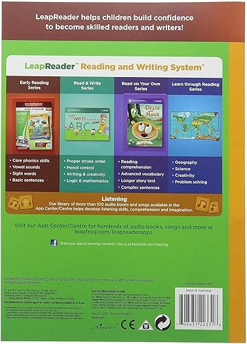 Miniatura 7 de LeapFrog LeapReader sistema de lectura y escritura Verde nueva versión