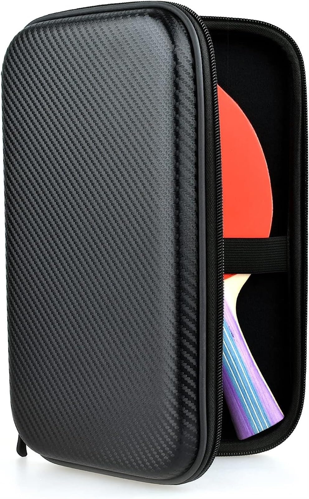 THE WHITE SHOP Ping Pong Paddles Case - Hard Shell Table Tennis Paddle Storage Bag, —-Wear - Great Gift for Table Tennis Lovers