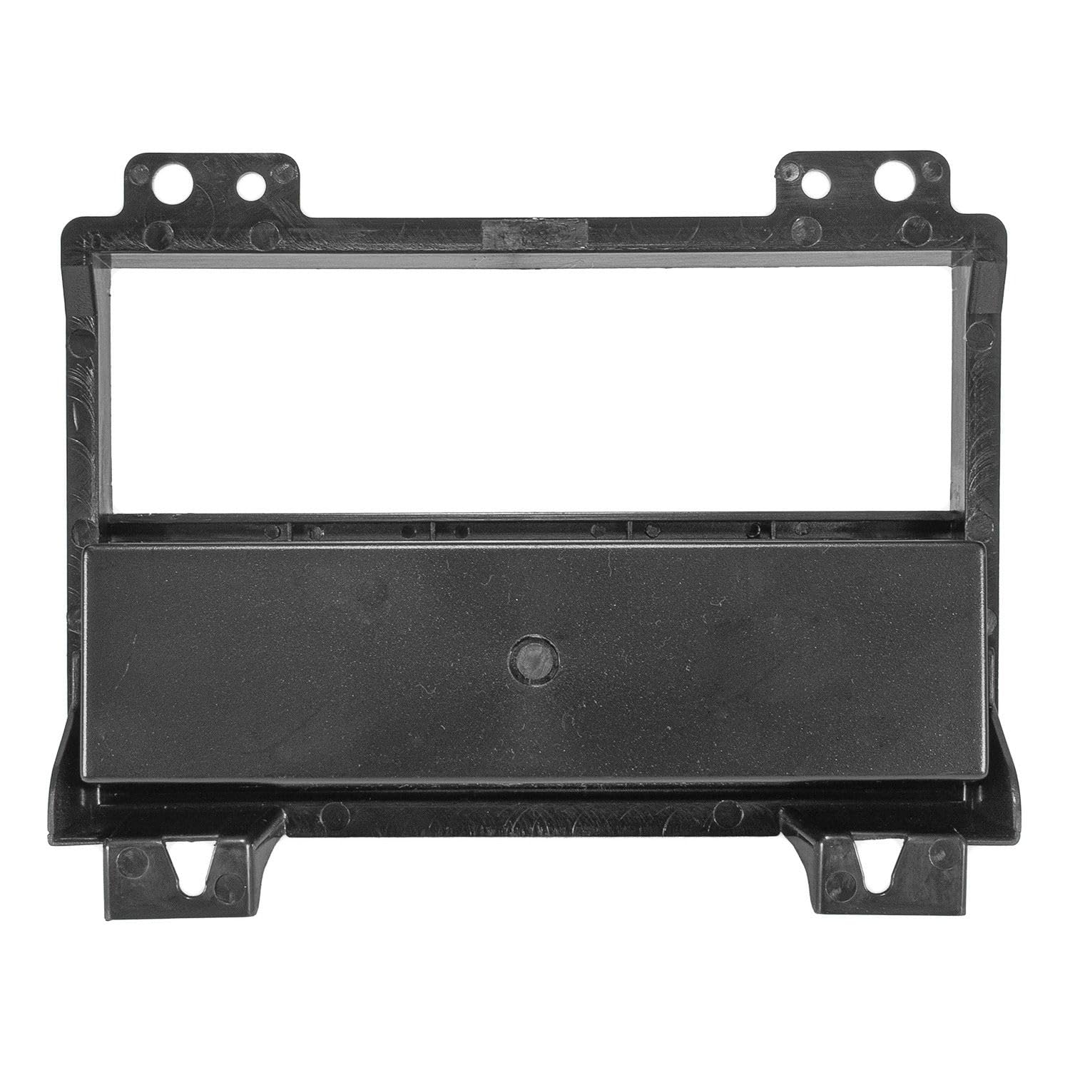 tomzz Audio 2415-018 Set di copertura radio compatibile con Ford Fiesta JH1/JD3 Ford Fusion JU2 prima del facelift nero con adattatore radio ISO