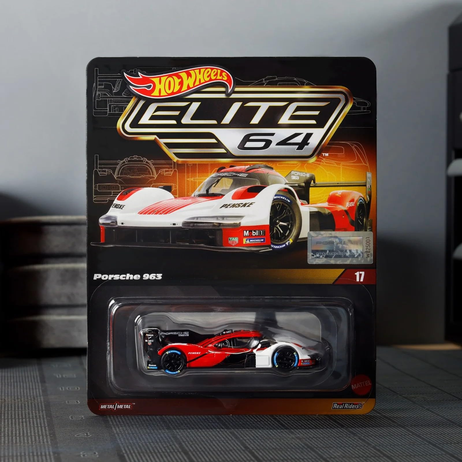 Hot Wheels Elite 64 Porsche 963 1:64 Scale Car Partially Inspired