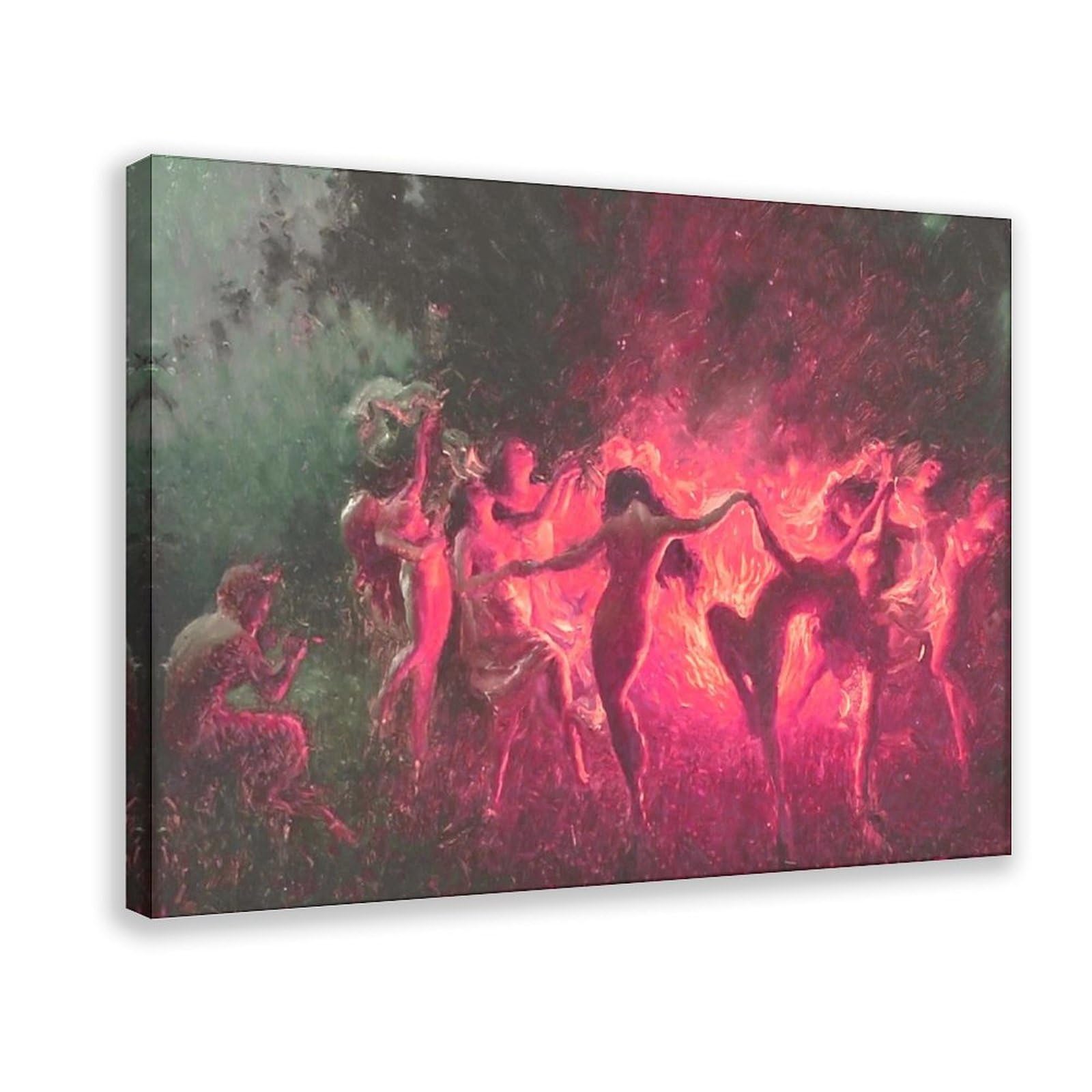 Affiche toile Danse du feu Joseph Tomanek pour décoration murale de salon - 8
