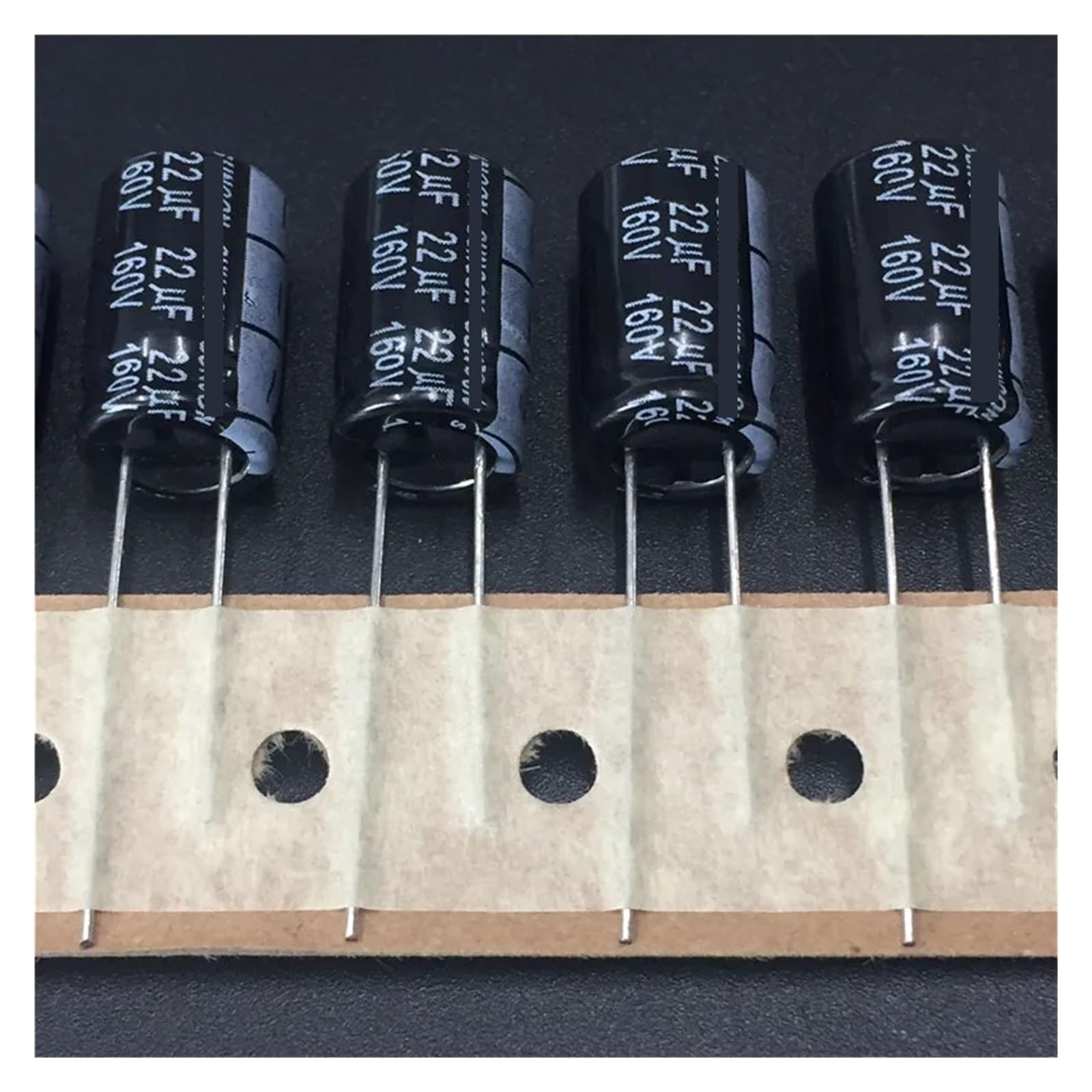ICXLPMC 100pcs 22uF 160V FAZ series 10x16mm 160V22uF Low Impedance Aluminum Electrolytic Capacitor