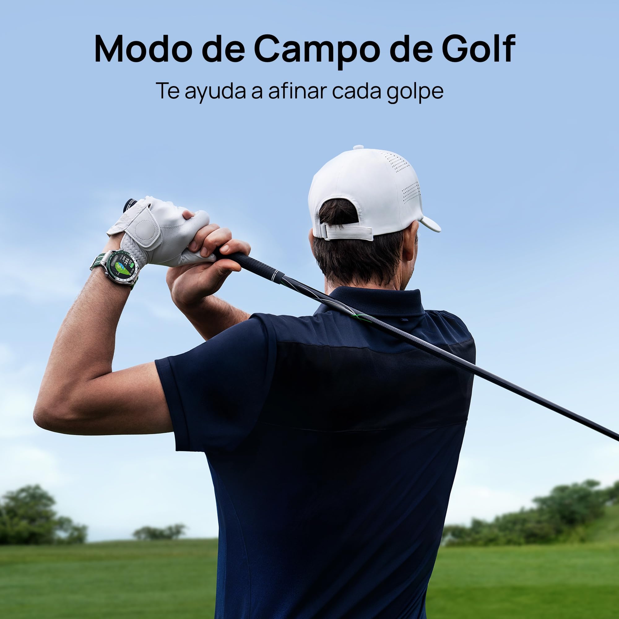 HUAWEI Watch Ultimate Smartwatches, Reloj de Metal Líquido a Base de Circonio, Modo de Golf, Resistencia al Agua a 100 Metros, Dos Semanas de Batería, GPS, Llamadas Bluetooth, iOS & Android