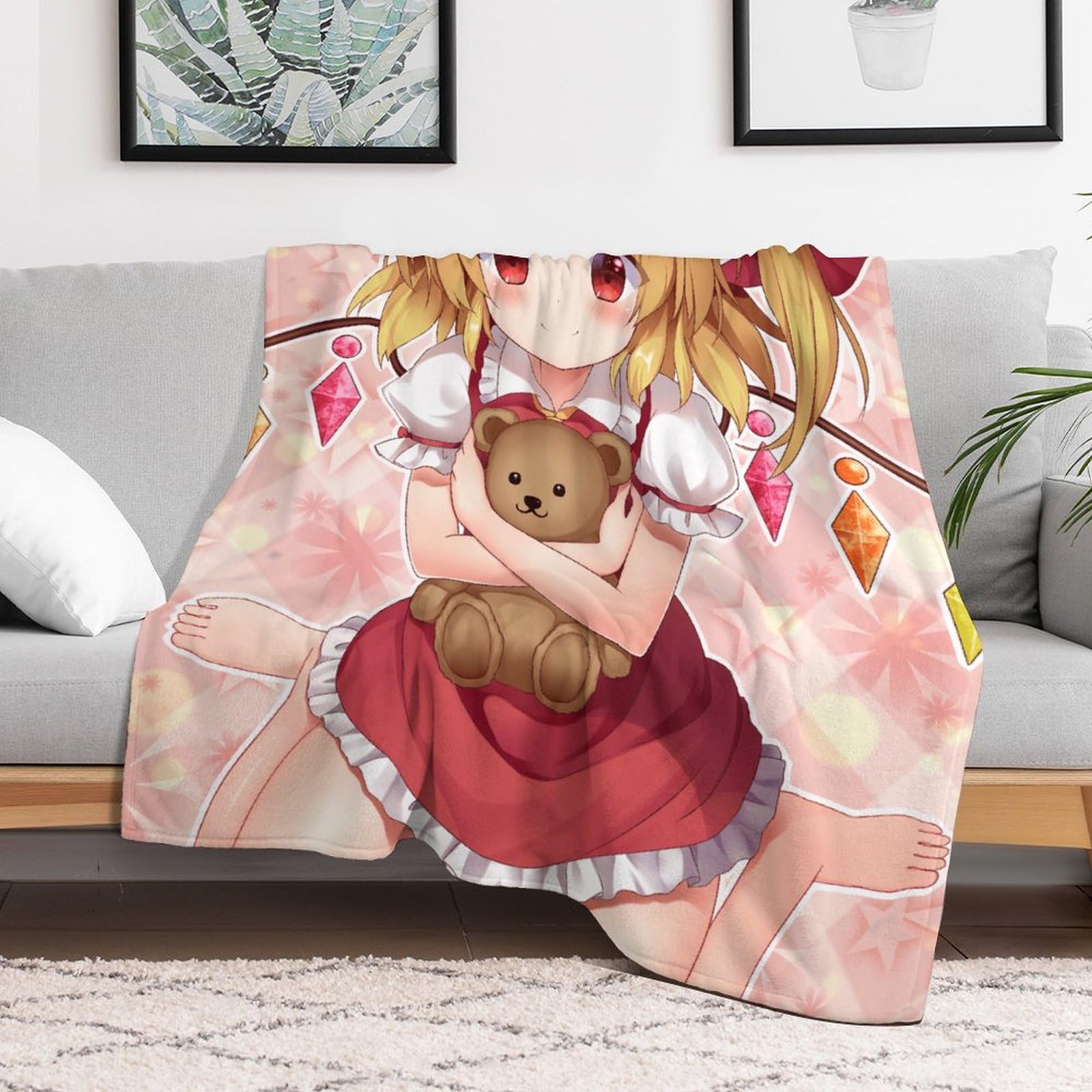 東方project ブランケット ひざ掛け 毛布 ｜ブランケット 毛布 東方 