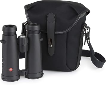 Billingham Galbin 10 Binocular Case (Black Canvas/Black Leather)