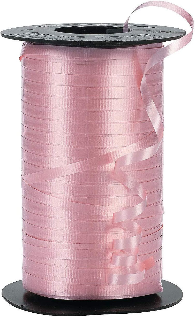 Pink Curling Ribbon (500 Yards) Party Decor Supplies