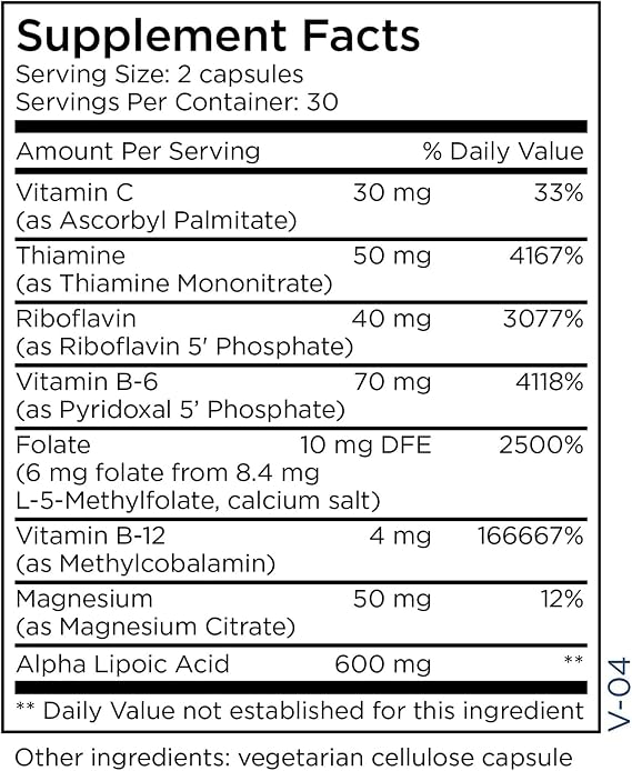 Metabolic Maintenance NERVEsustain Nerve Support, 30 Capsules