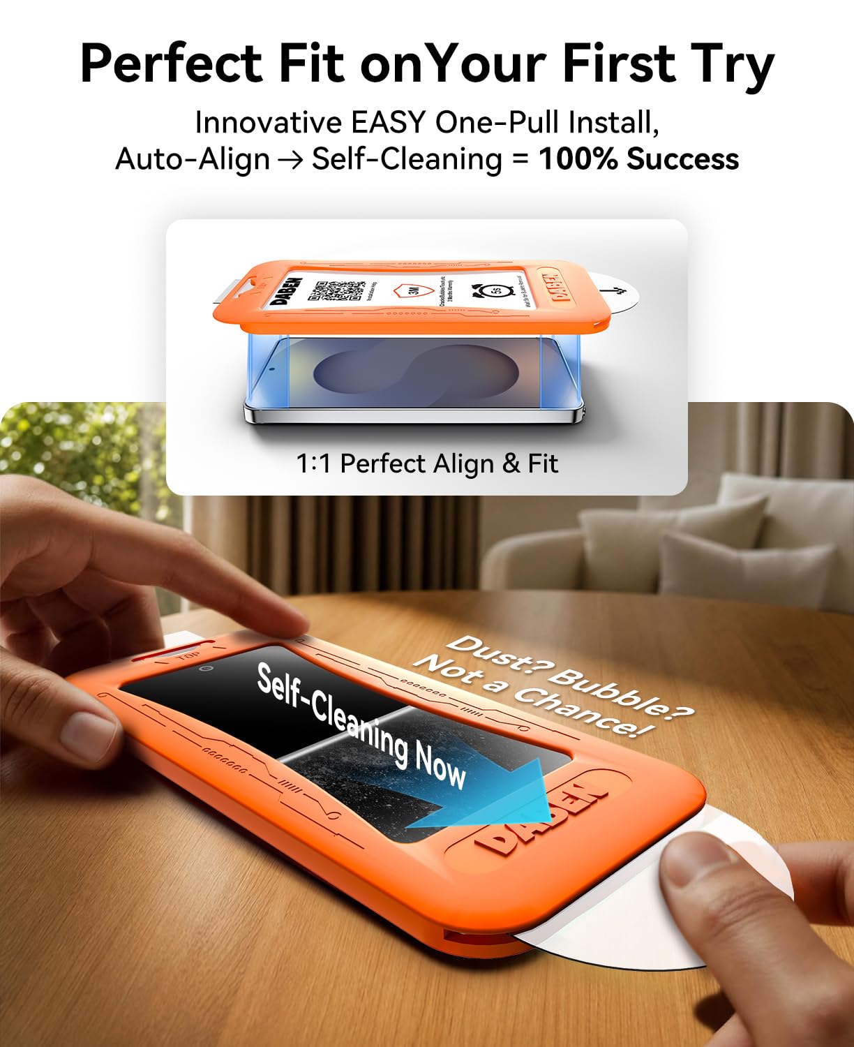 Supershieldz DABEN Tempered Glass For Samsung Galaxy S25 Ultra — Amazon image 6