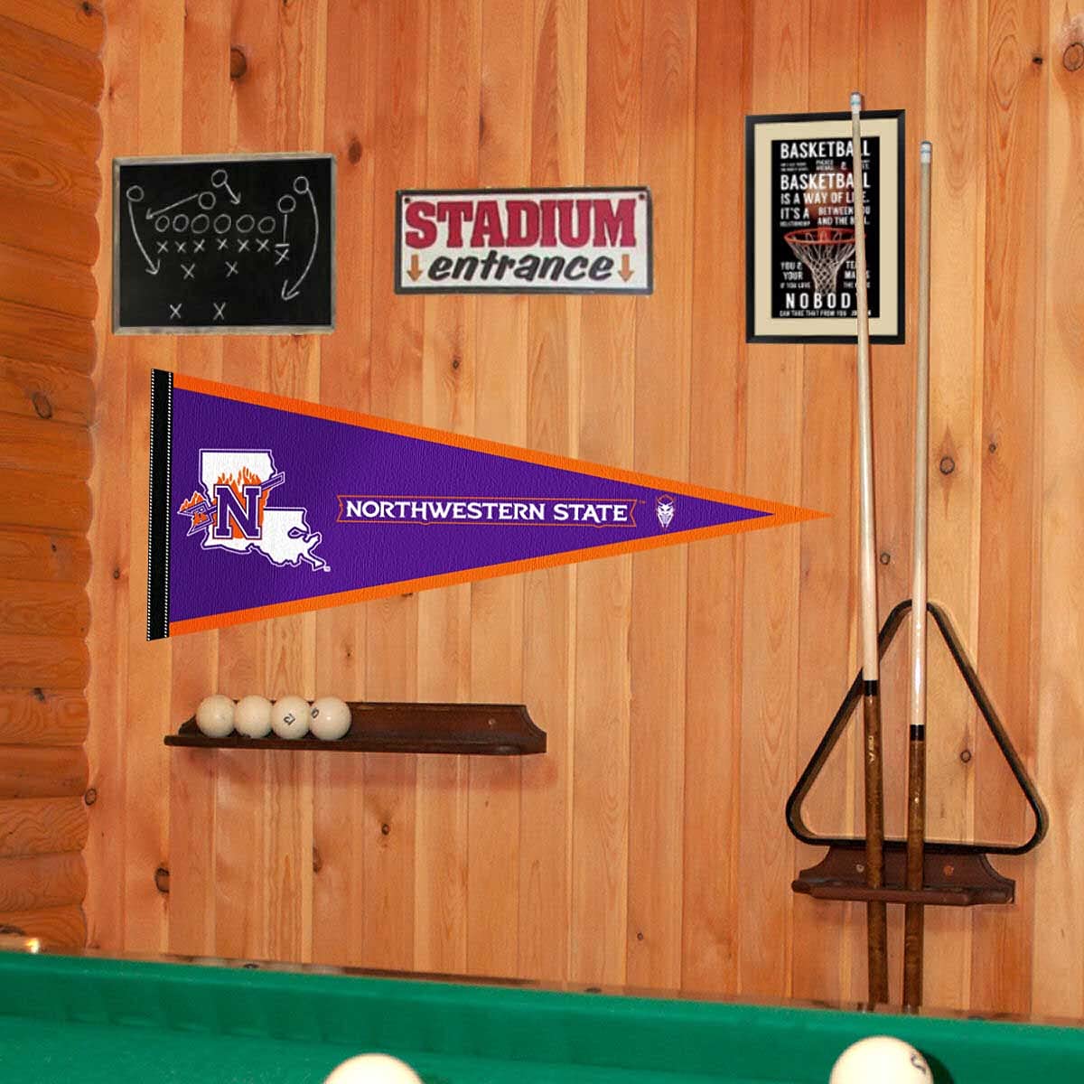 College Flags & Banners Co. Northwestern State Demons Pennant