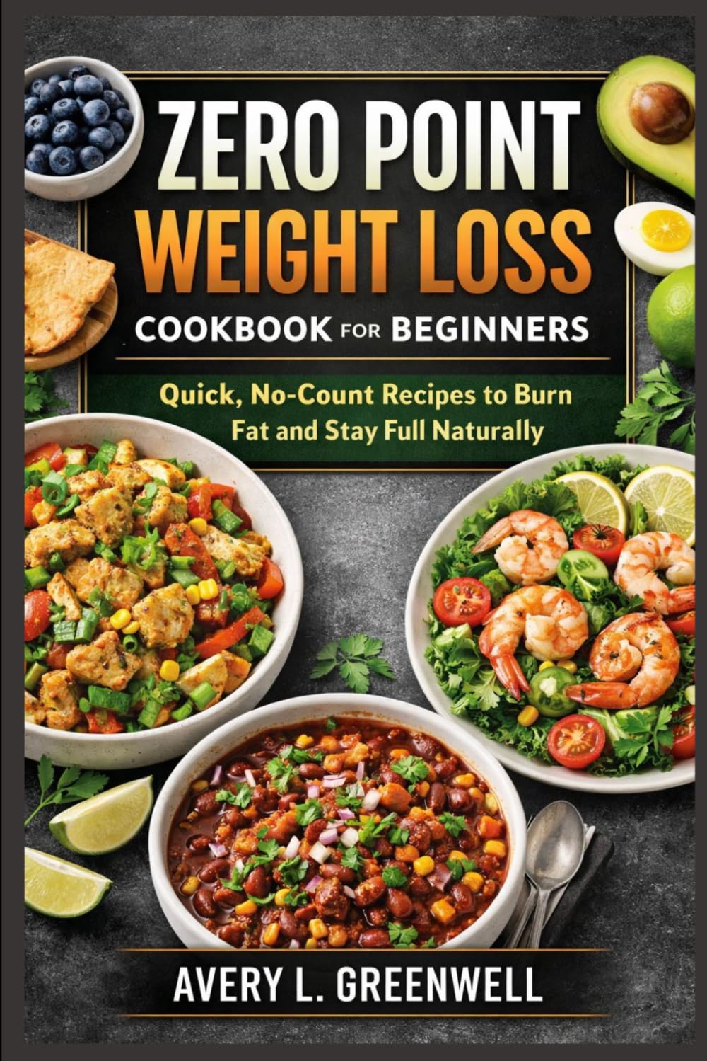 Zero Point Weight Loss Cookbook for Beginners: Quick, No-Count Recipes to Burn Fat and Stay Full Naturally