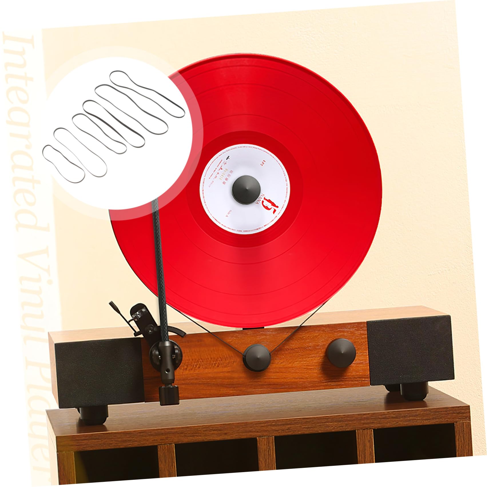 OSALADI 12pezzi Cinghia Di Ricambio Per Giradischi Per Riproduttori Vinyl e Registratori Alta Resistenza e Basso Rumore Compatibile Con Dispositivi Trasmissione Cinghia Esperienza Di