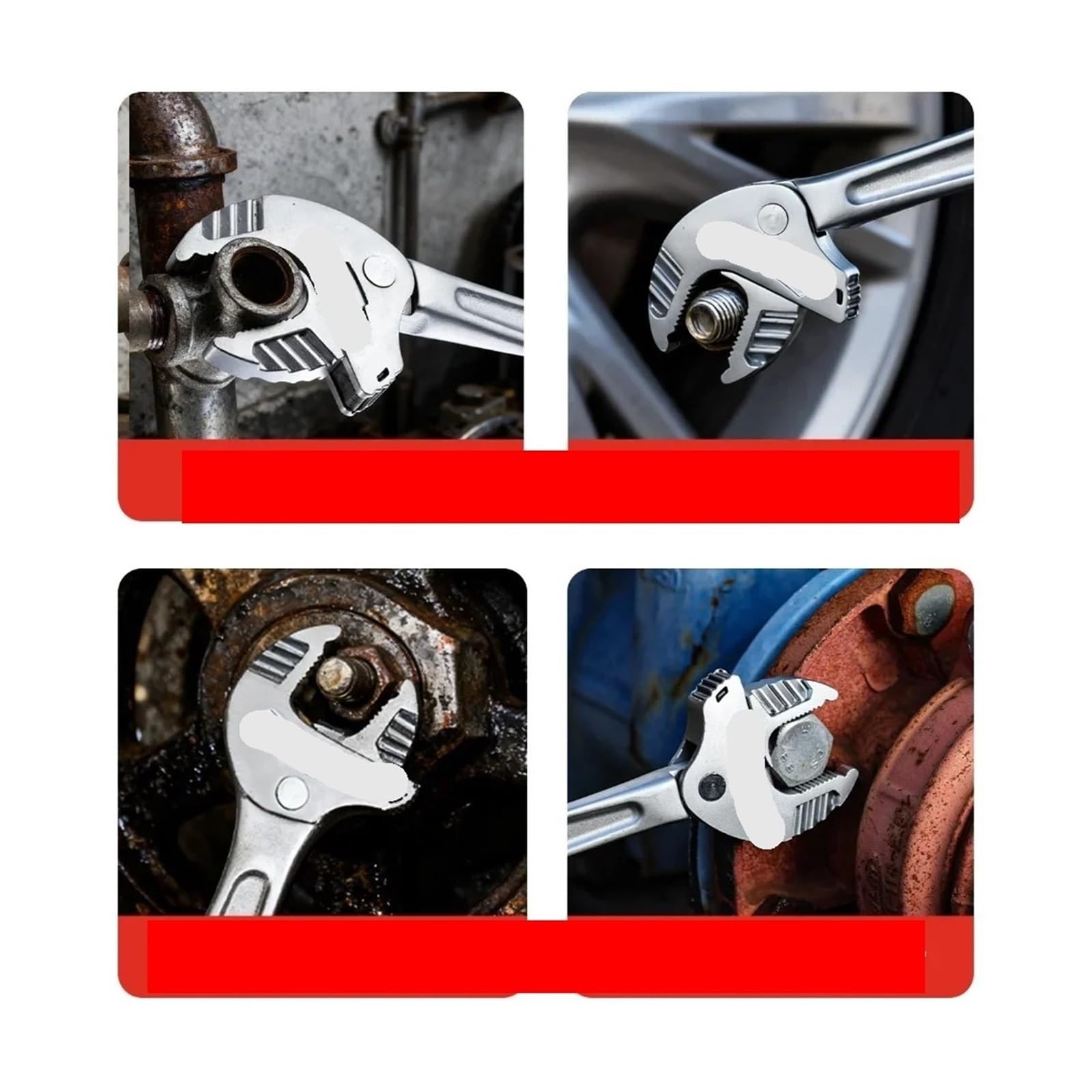 Pinza a Pappagallo 1pc Chiave ad artiglio di granchio regolabile che stringe il cricchetto autoregolante a ganascia larga for la produzione tubazioni automobilistiche(16-19mm)