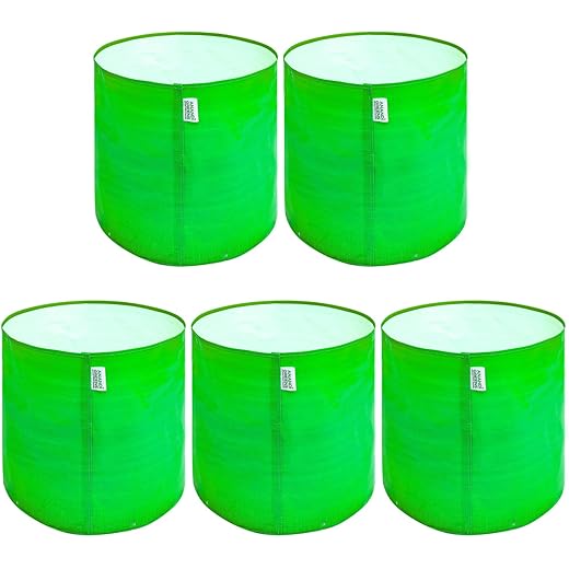 Anandi Premium HDPE Grow Bags 12x12 Inch Pack of 5