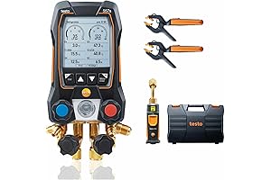 testo 557s AC Manifold Gauge Set for Hassle-Free AC Maintenance