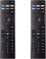 Vista 1 de Control remoto para Vizio Smart TV, paquete de 2 unidades de control universal de repuesto para control remoto Vizio TV, compatible con VIZIO All