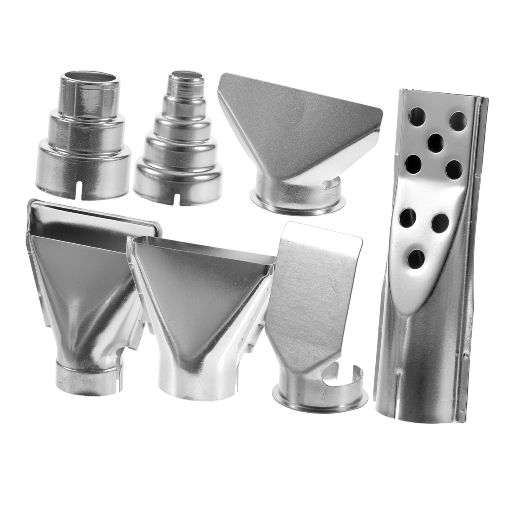 STOBAZA 7pcs Air Nozzle Set Hot Air Soldering Nozzles for Stainless Steel Tips