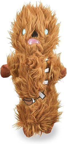 STAR WARS Chewbacca Bobo - Juguete chirriante de felpa de 9 pulgadas Juguete chirriante de felpa Chewbacca de 9 pulgadas Juguete para mascotas
