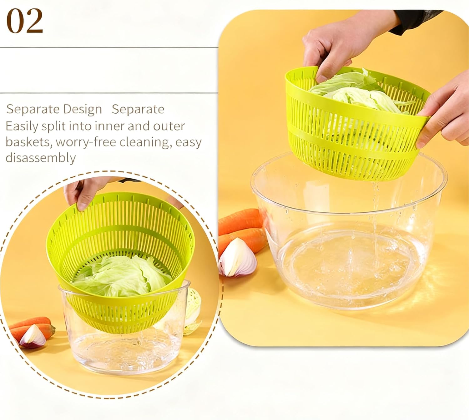 Large Salad Spinner