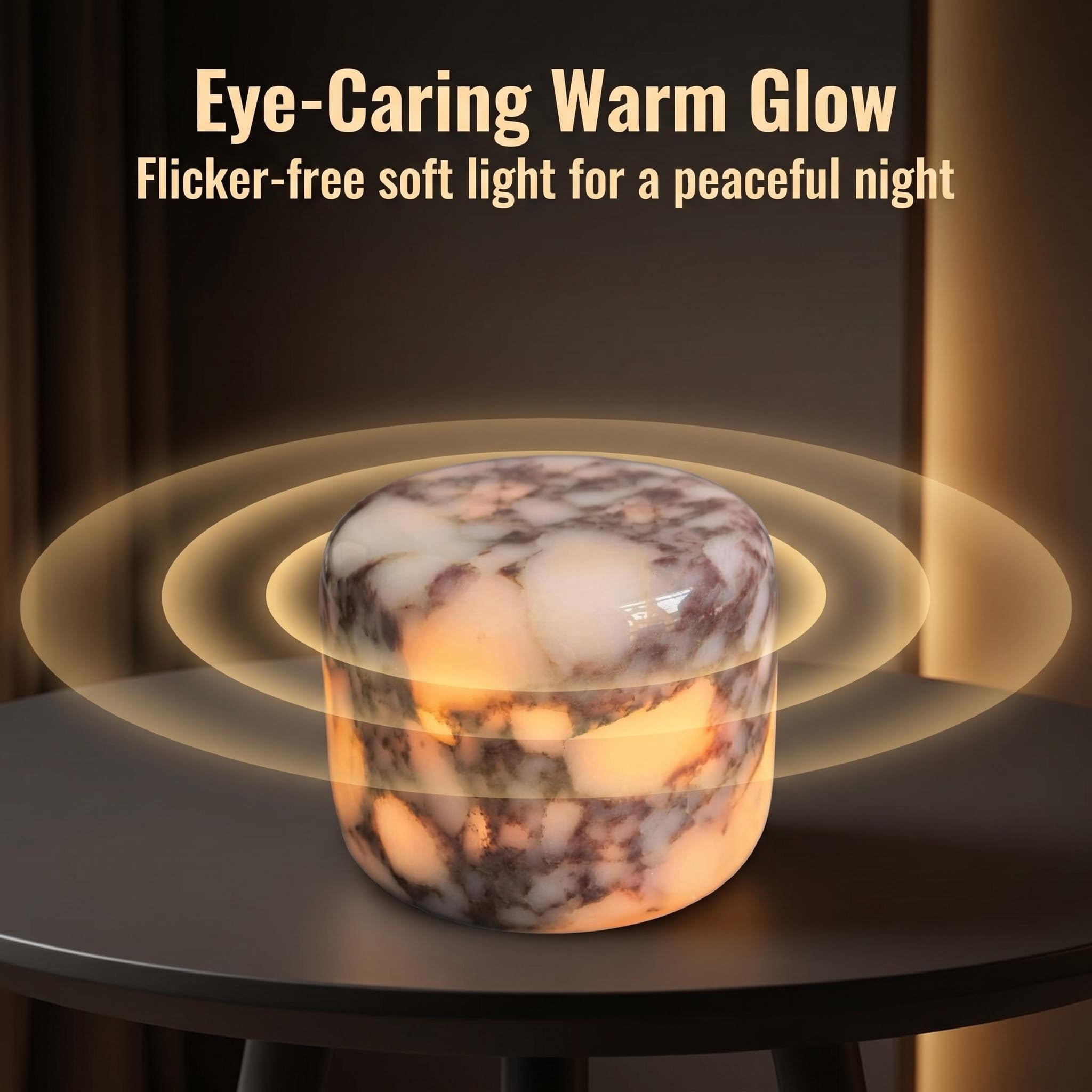 Lampe en marbre – Lampe de table de luxe en pierre