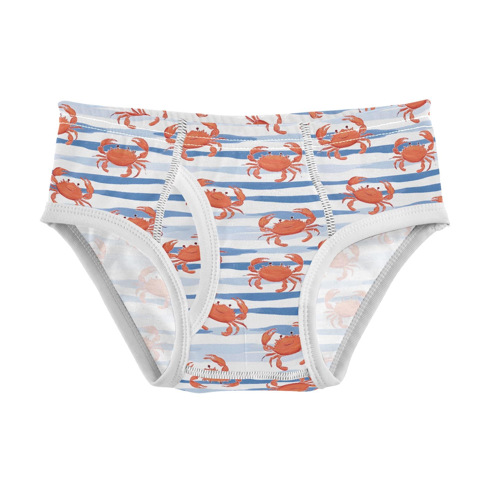 senya Baby Toddler Boys Underwear Kids Exclusive Boxer Briefs Comfort 2T Watercolor Crab