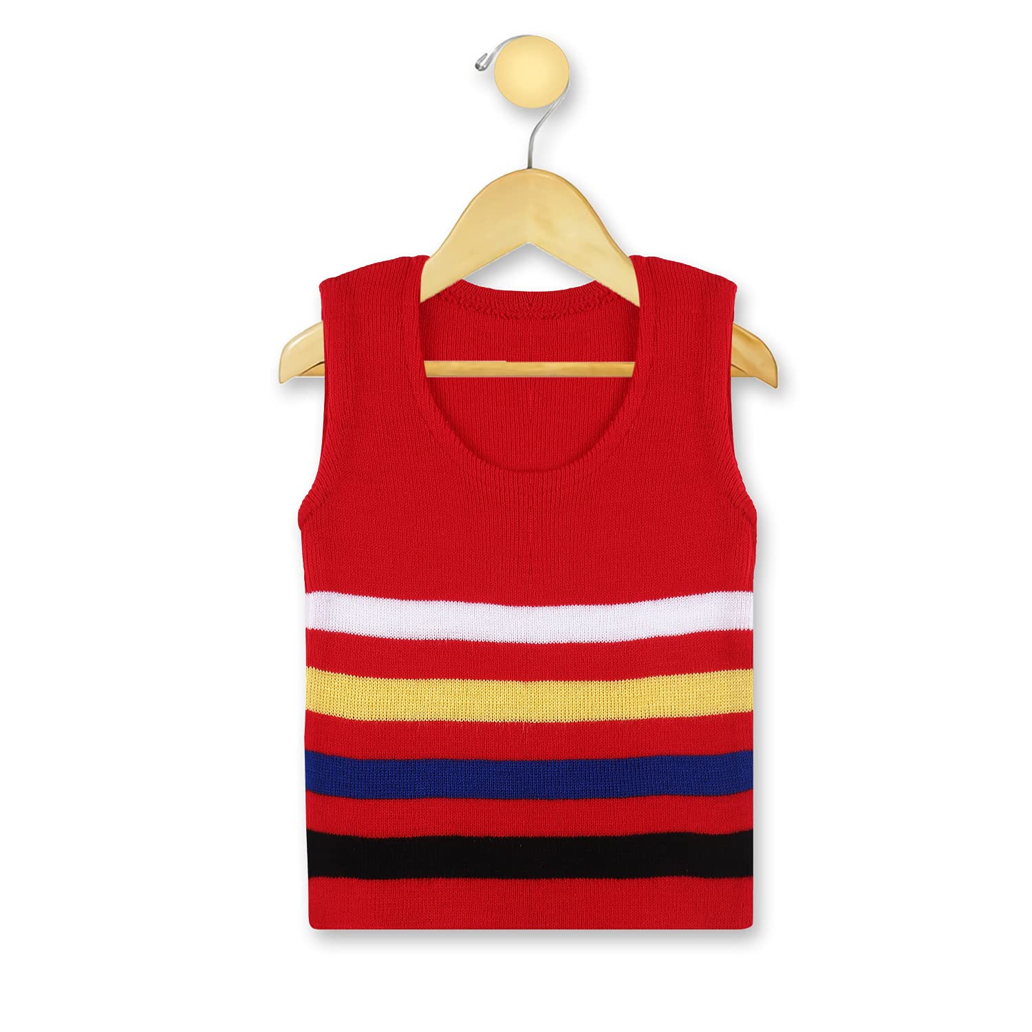 KNITCO Kids Regular Fit Acrylic Woollen Vest Unisex (Pack of 3) - Image 4 thumbnail