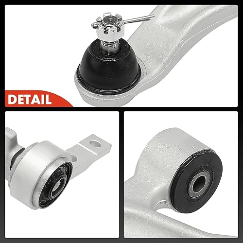 Miniatura 7 de A-Premium Brazo de control inferior delantero izquierdo, con rótula y buje, compatible con Nissan Altima 2002-2006, Maxima 2004-2008