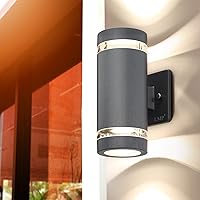 Vista 4 de LMP LED luces de pared para porches, luces para el aire libre, cuerpo de aluminio impermeable, 3000k 5W con certificado ETL