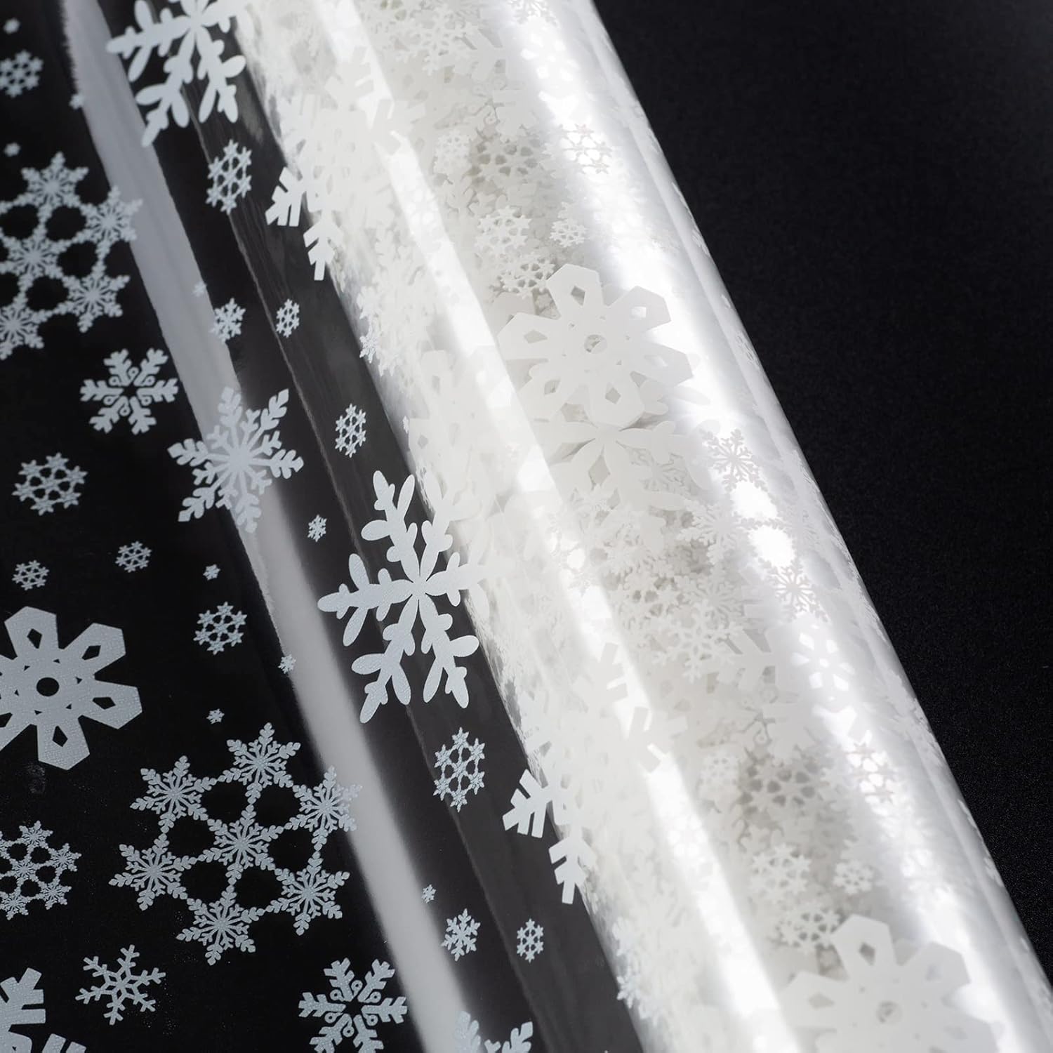 100m x80cm Clear Cellophane Wrap Florists Flowers
