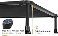 Vista 3 de Veehoo CWC2203A - Cama elevada refrescante para perros medianos, plataforma lavable para mascotas con patas antideslizantes para interiores
