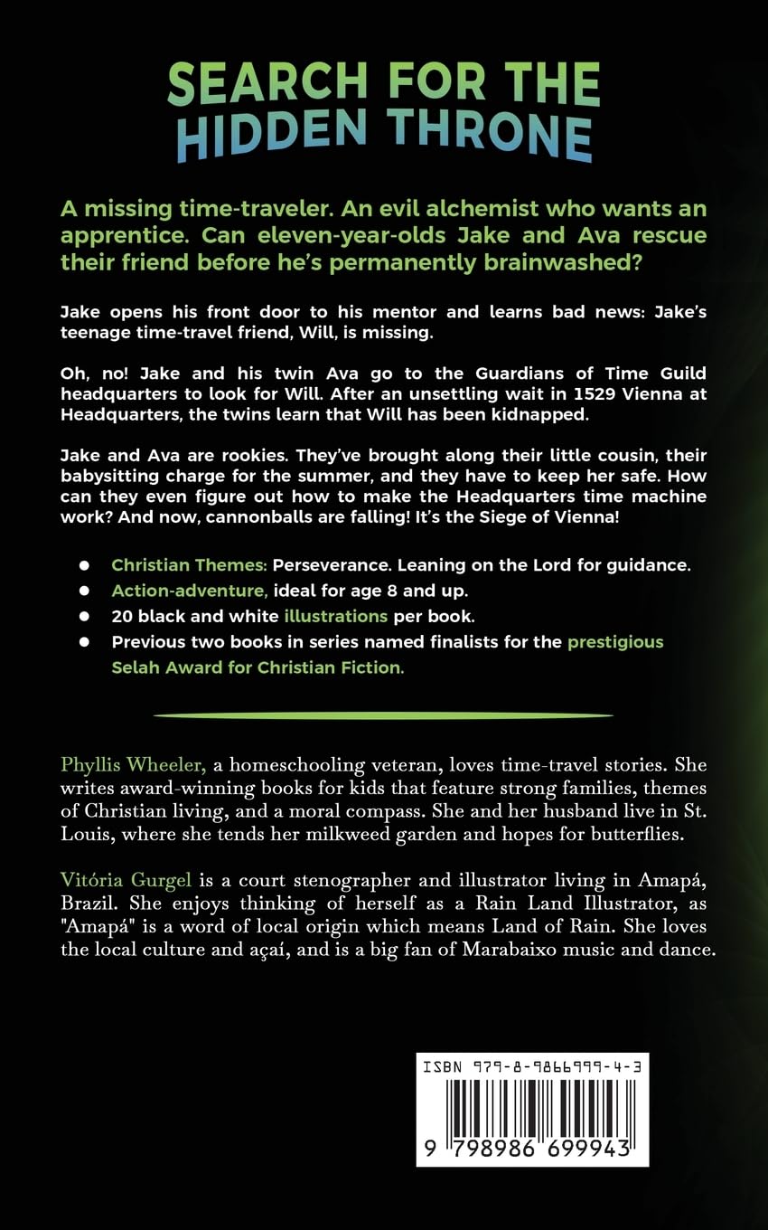 Search for the Hidden Throne: An Action Adventure for Kids (Guardians of Time)