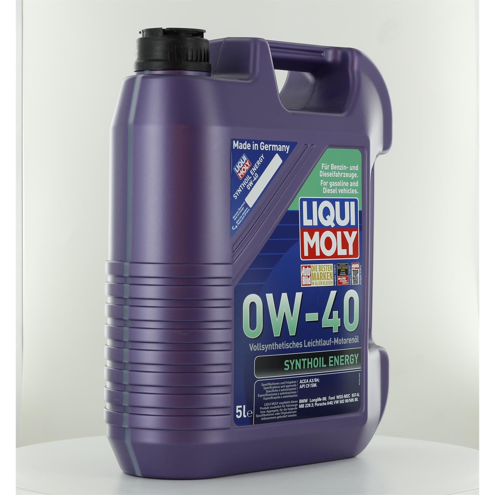 Liqui Moly Synthoil Energy 0W-40 | 5 L | vollsynthetisches Motoröl | Art.-Nr.: 1361