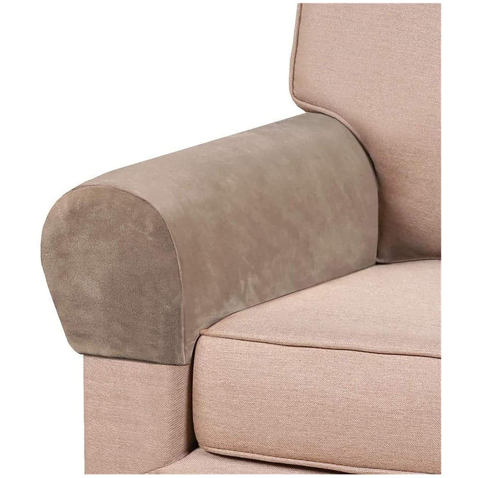 Arm Rest Covers Set,Armchair Arm Covers,Arm Rest Covers Sofa Stretch Armrest Chair Covers Armchair Couch Anti-Slip Furniture Protector Slipcovers for Armchairs Sofa Couches Recliner,Navy,Set of 6 ( Co