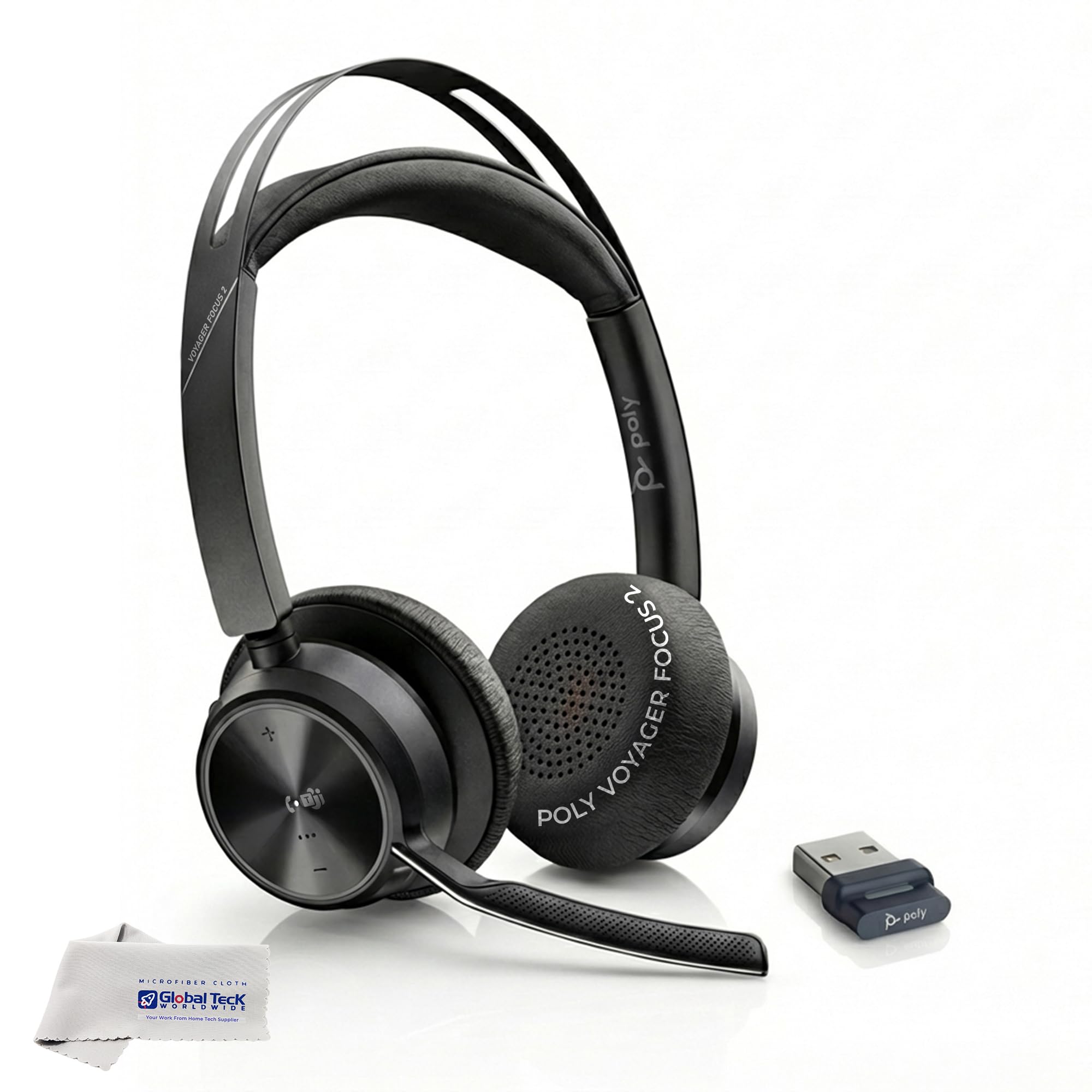 Amazon.com: Poly Plantronics Voyager Focus 2 UC, Bluetooth Stereo