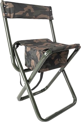 Miniatura 2 de Rothco Taburete plegable de lujo con bolsa, camuflaje de bosque