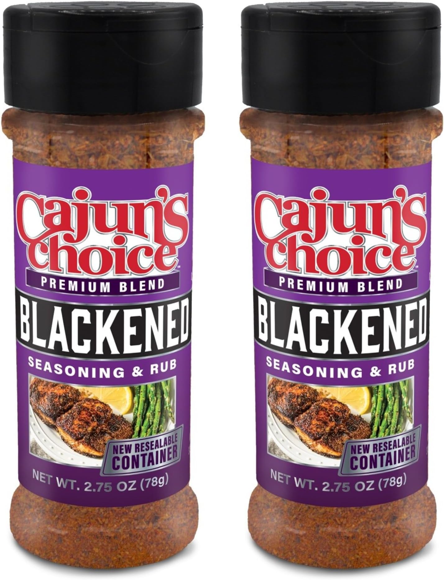 Blackened Seasoning 2.75 oz (2 Pack)