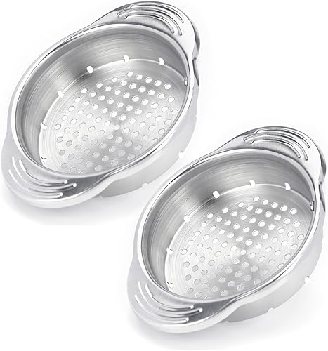 Miniatura 6 de Prensa coladora de atún, colador de latas de atún de acero inoxidable de grado alimenticio con agujeros laterales inferiores para atunes de tamaño