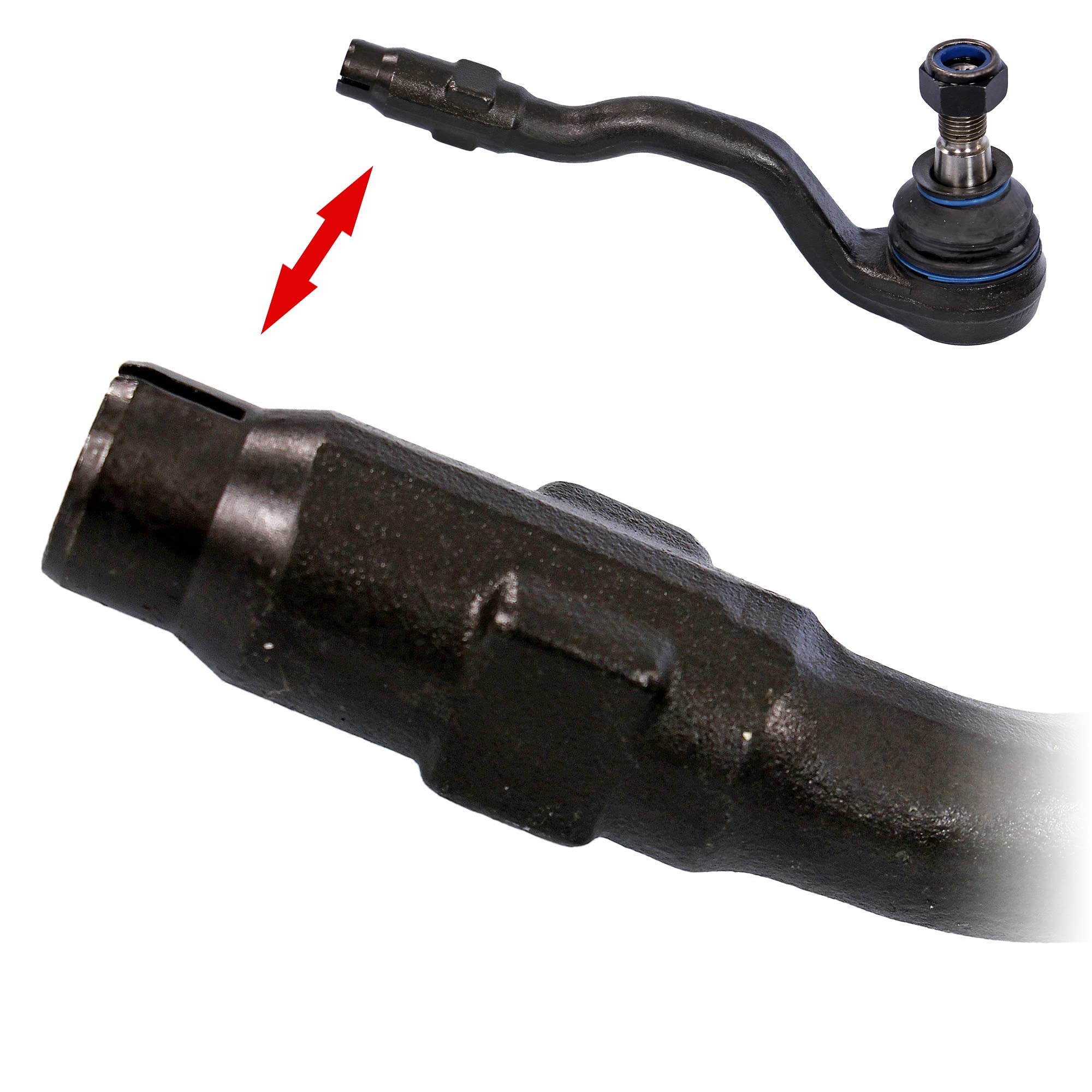 ATEC Germany 2x Rotule de barre d'accouplement avant Compatible avec BMW X3 (E83)