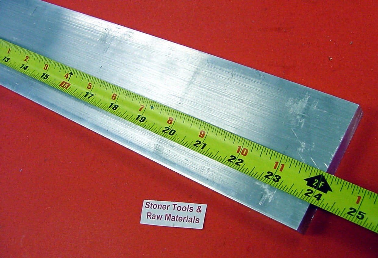 3/4" X 2-1/2" Aluminum 6061 Flat BAR 24" Long T6511 .750" Plate New Mill Stock
