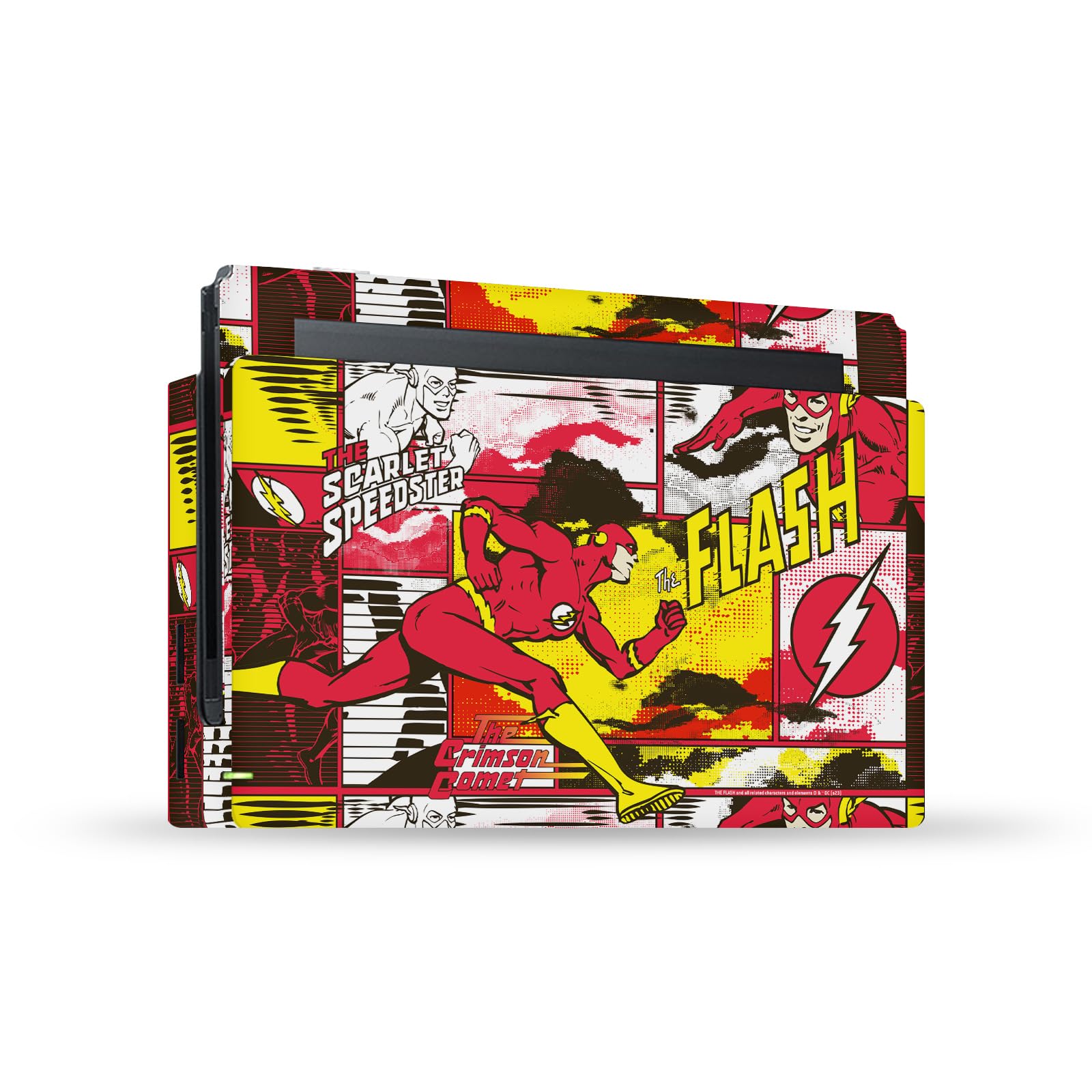 Skin Nintendo Switch The Flash DC Comics Head Case Designs autocollant vinyle - 7