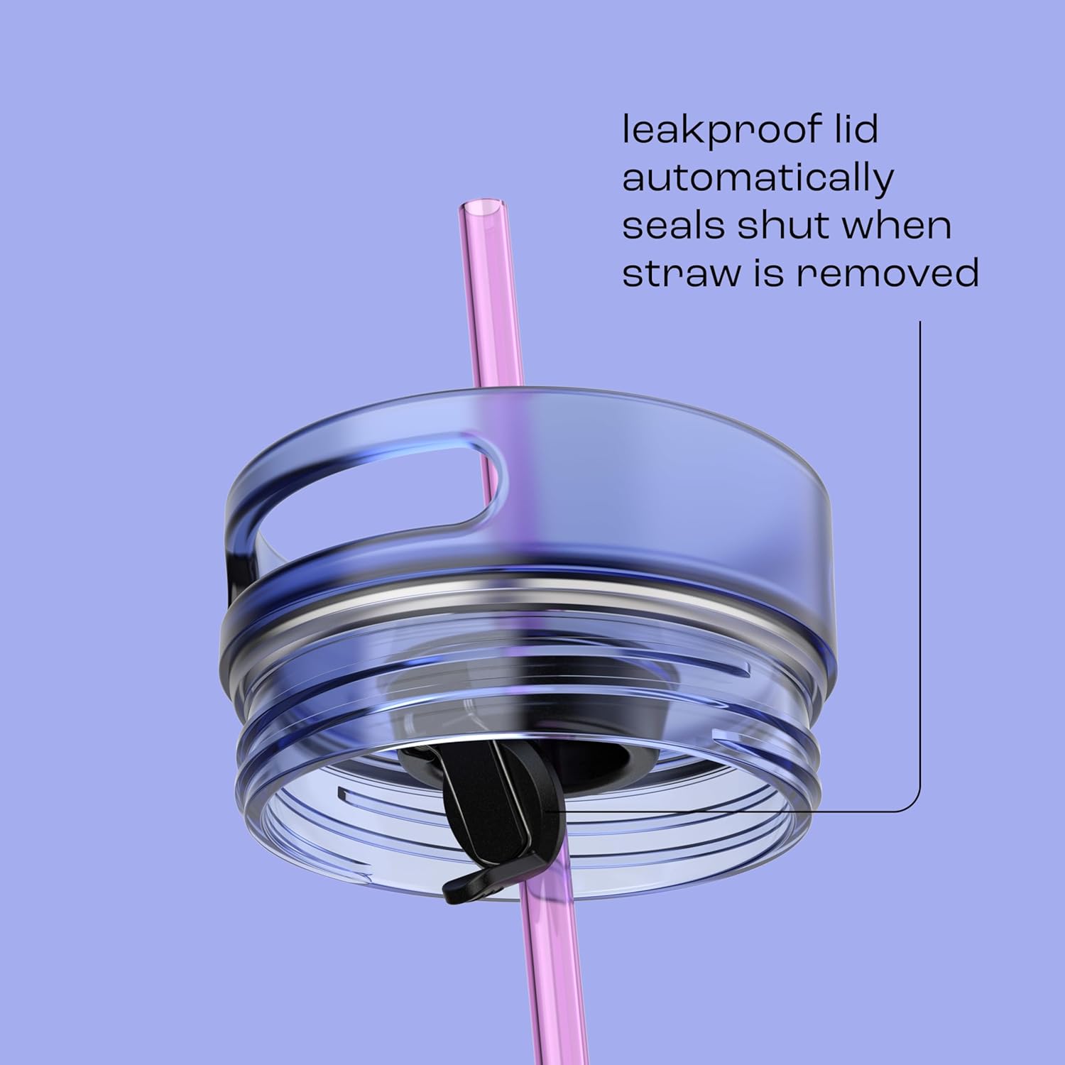 bubba 40 oz Insulated Stainless Steel Tumbler with Handle and Straw - Leakproof, Dishwasher Safe, Cup Holder Tumbler, Lead-Free and BPA-Free, Ocean Energy - Image 4