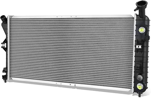 Miniatura 1 de DPI 1880 - Radiador de refrigeración de 1 fila de estilo de fábrica compatible con Buick Park Avenue 3.8L AT MT 97-04, núcleo de aluminio
