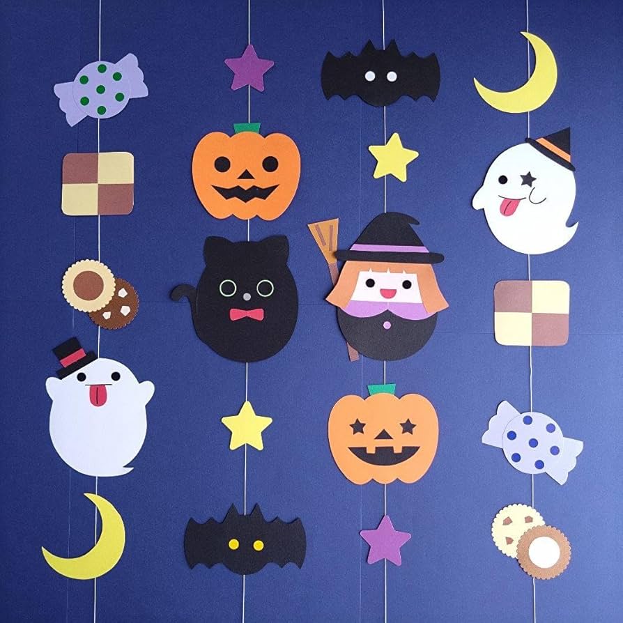 ハロウィンの吊るし飾り４点 ハロウィンの吊るし飾り4点 4点セット】ハロウィン 飾り