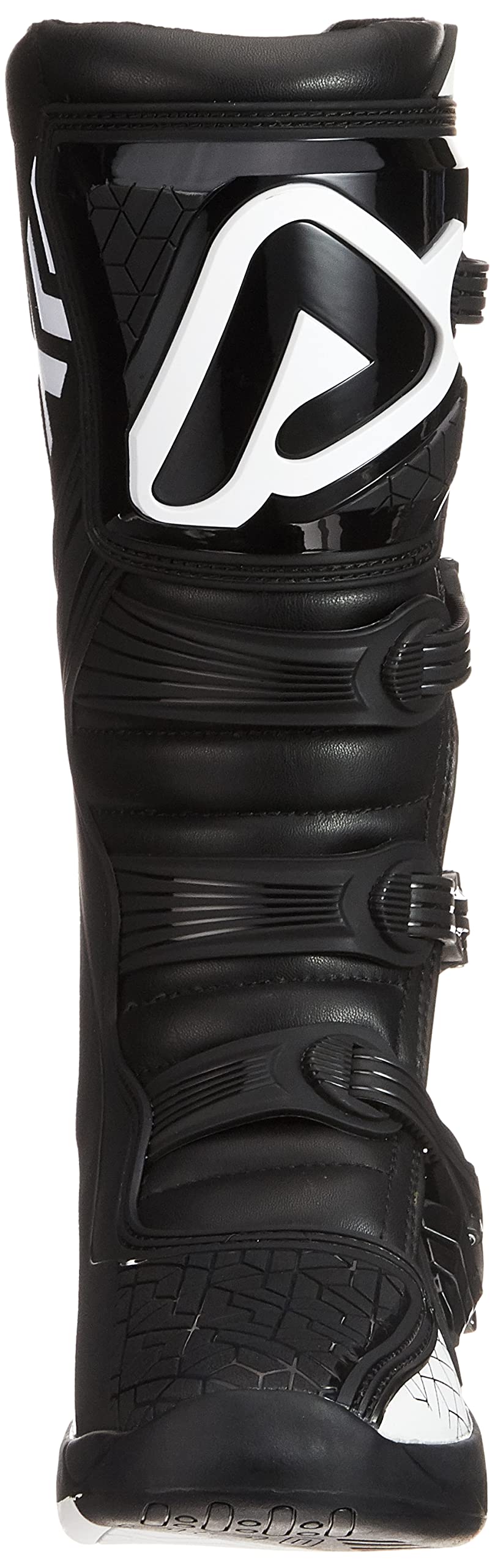 Acerbis Botas Off Road X-Team, color negro/blanco, talla 43