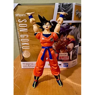 Bandai Dragon Ball Z SHFiguarts Son Goku A Saiyan Raised On Earth Figure| Radar Toys