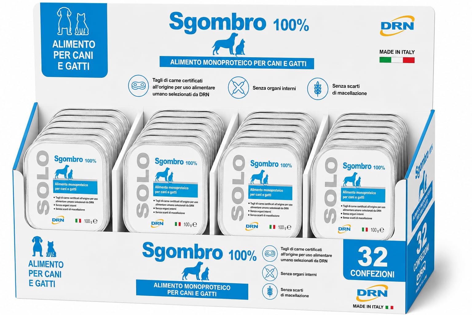 DRN SOLO SGOMBRO 100 gr - confezione da 32