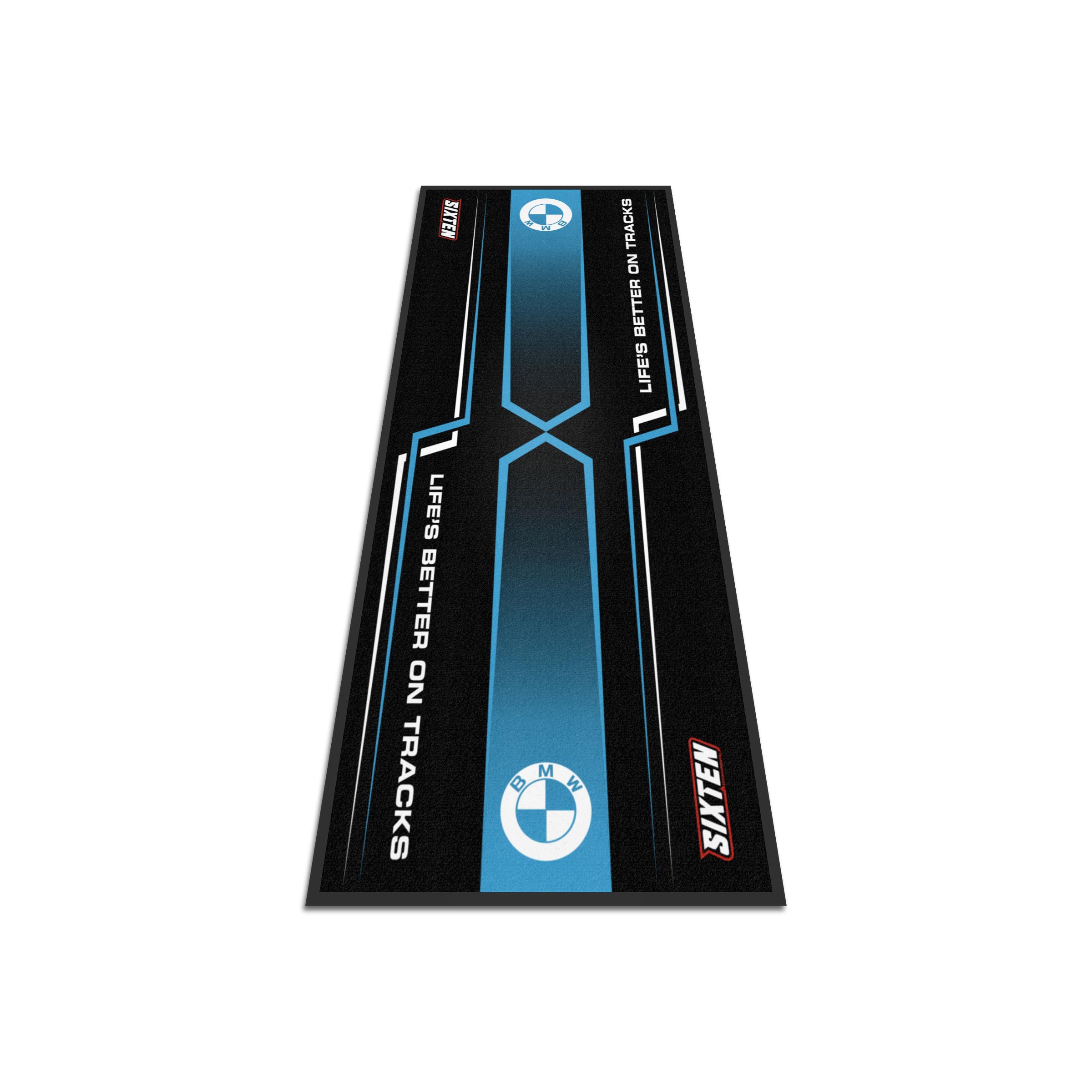 Tapis Moto pour BMW Fusion 95x240 - Tapis Environnemental Moto - pour Les Paddocks et Le Garage - Lavable et Ecologique - Idéal Cadeau Moto