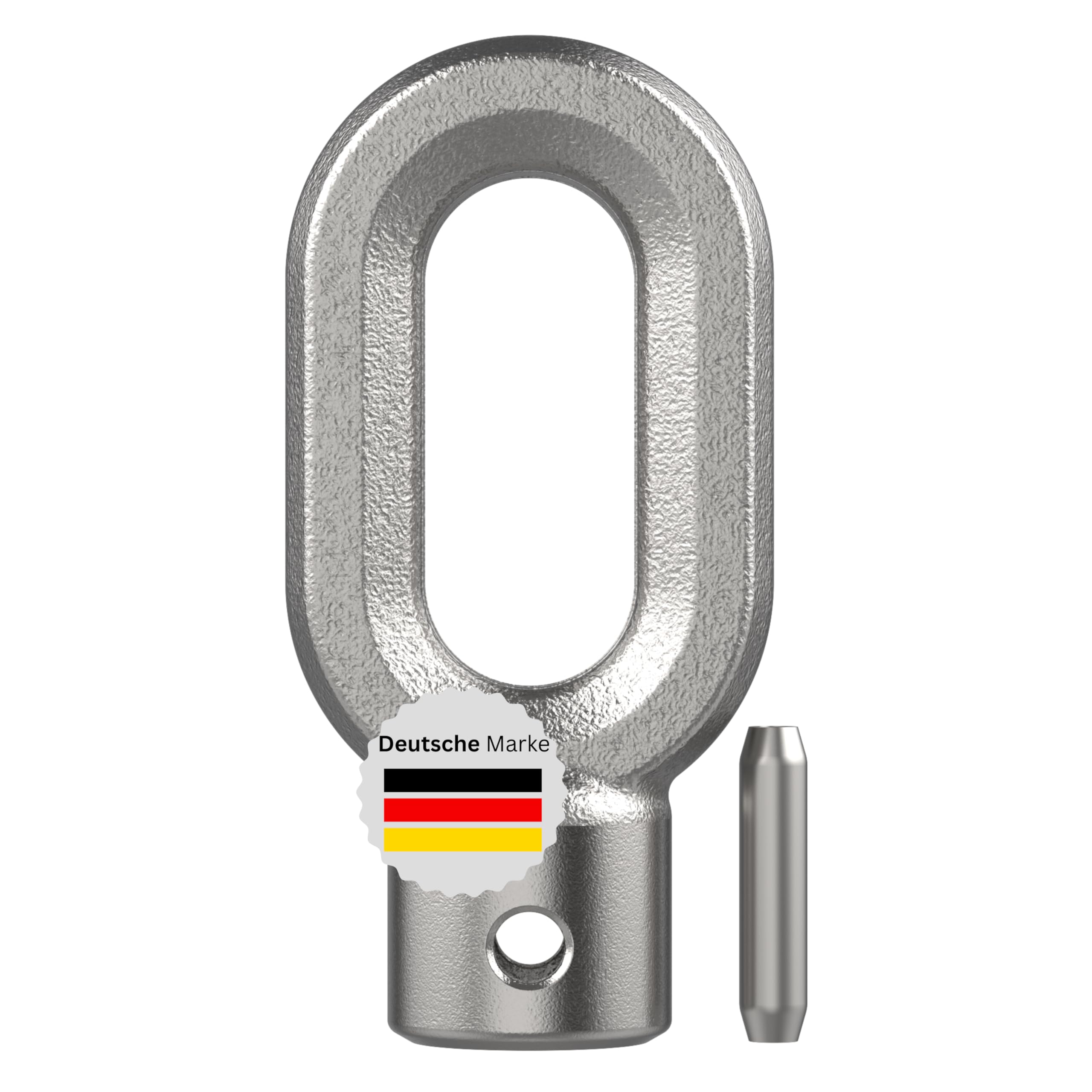 Markisenöse aus hochwertigem Zinkdruckguss 10mm – Robuste Kurbelöse als Markisen Ersatzteil – Flexibles Markisen Zubehör zur einfachen Montage